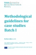 Deliverable n. 4.1 : Methodological guidelines for case studies : batch 1
